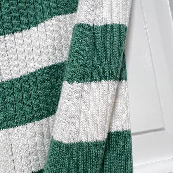 Anthropologie Daily Practice Slim Ribbed Knit Front Zip Slit Maxi Tube Skirt - Picture 6 of 15